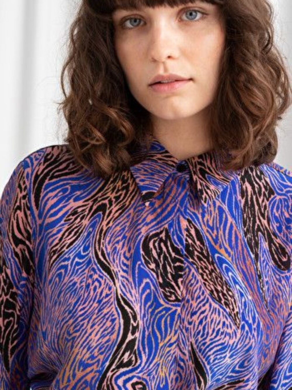 & Other Stories Paris Atelier Abstract Zebra Print in Multi-Color, Size: 8 - Picture 3 of 9